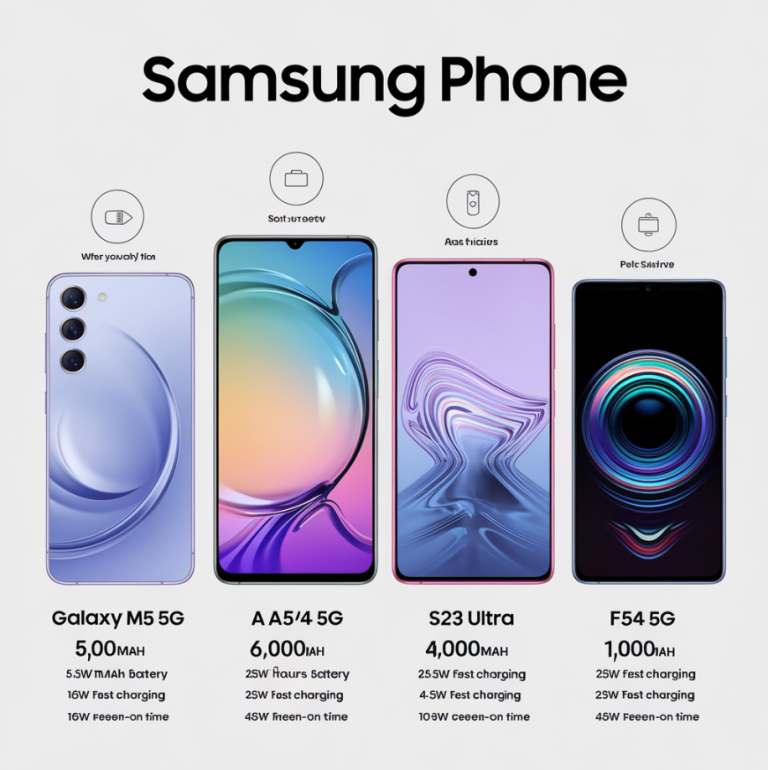 Top Samsung Phones with the Best Battery Life