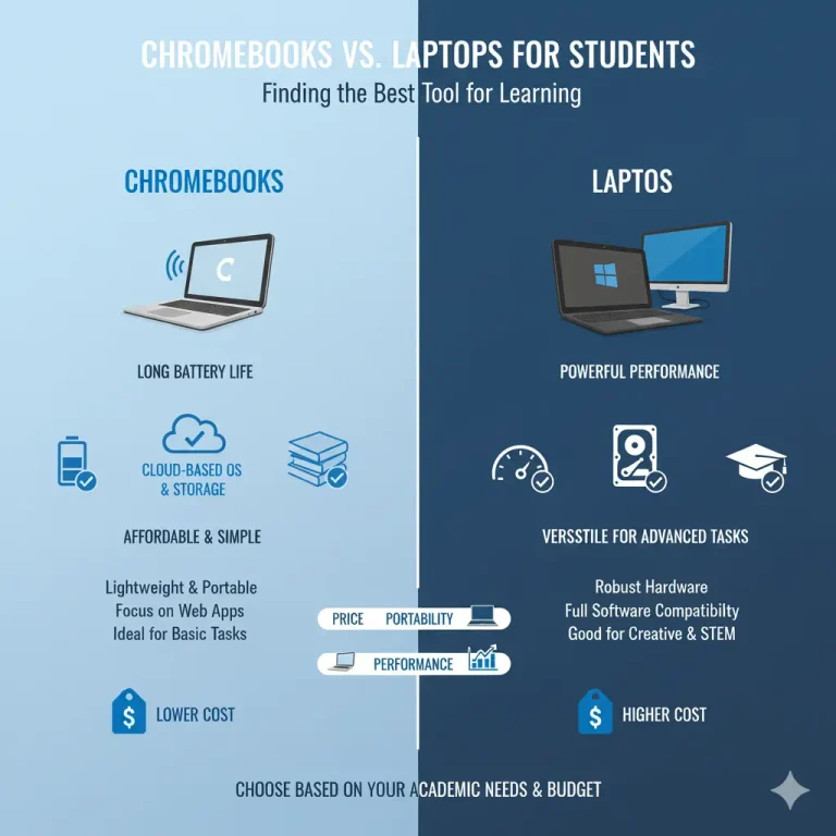 Chromebook vs Laptop for Students