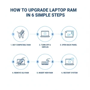 How to Upgrade Laptop RAM Step by Step