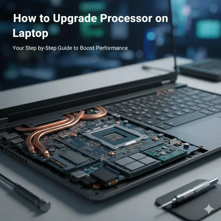 How to Upgrade Processor on Laptop