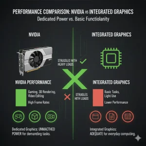 Performance Comparison Nvidia vs Integrated Graphics