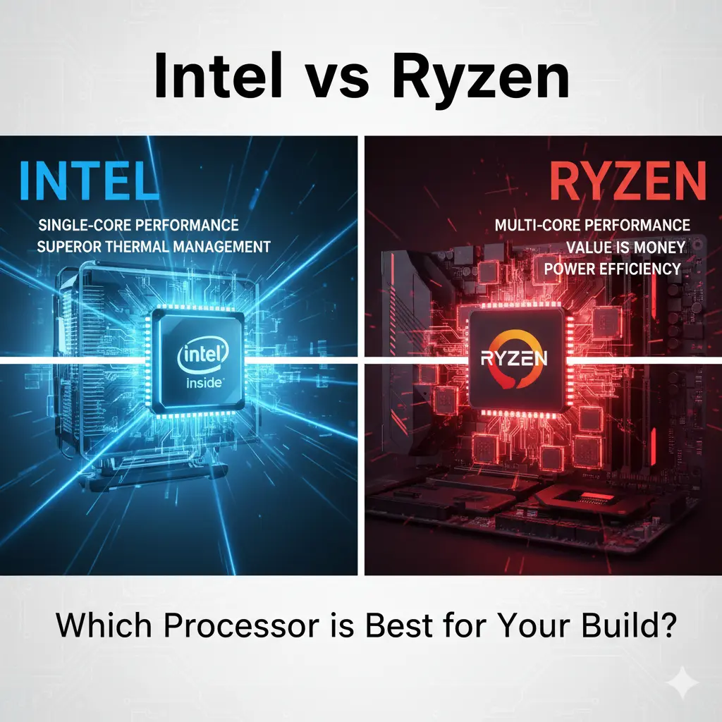 Which Processor is Best Intel or Ryzen