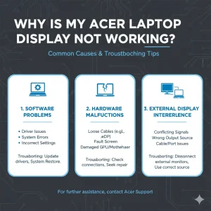 Why is My Acer Laptop Display Not Working